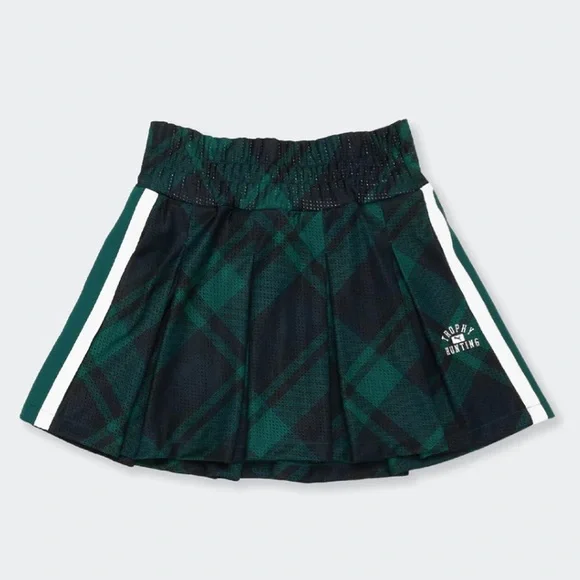🎾 2pc SET PUMA x TROPHY HUNTING SKIRT w Pockets & BIKER Shorts- MALACHITE